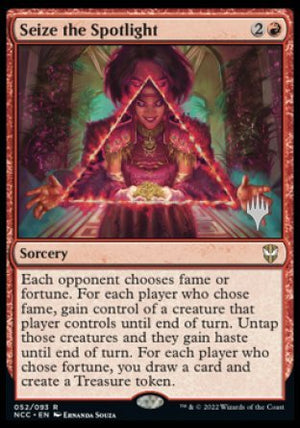 Seize the Spotlight (Promo Pack) [Streets of New Capenna Commander Promos]