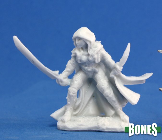 Reaper Minitures: Deladrin, Female Assassin