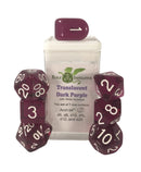 Roll4Initiative 7-Piece Dice Set: Translucent