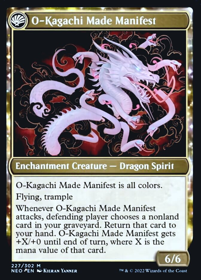 The Kami War // O-Kagachi Made Manifest [Kamigawa: Neon Dynasty Prerelease Promos]