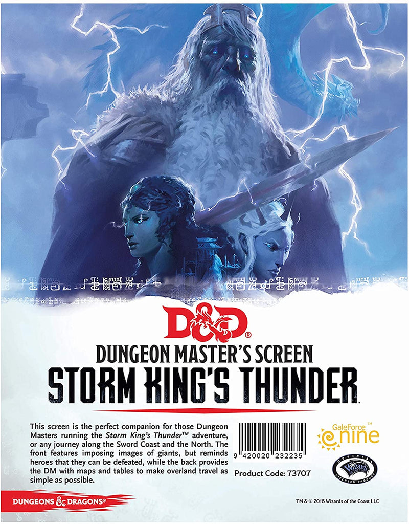 Storm King's Thunder DM Screen