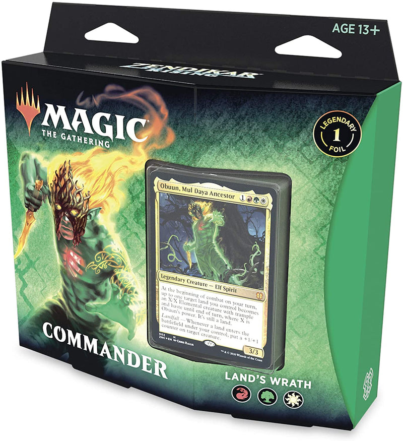 Land's Wrath Commander Deck
