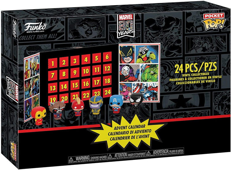 Funko Advent Calendar: Marvel 80th Anniversary, 24Pc