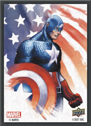 marvel card sleeves Ultra-PRO Marvel Card Sleeves Captain America 65ct