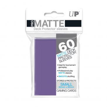 60ct Pro-Matte Purple Small Deck Protectors