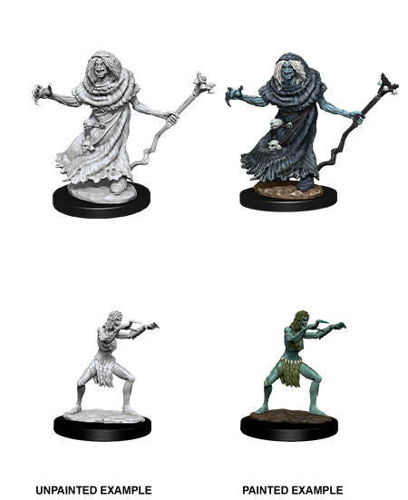 D&D Nolzur's Marvelous Miniatures: Sea Hag and Bheur Hag
