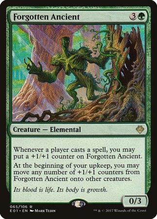Forgotten Ancient [Archenemy: Nicol Bolas]