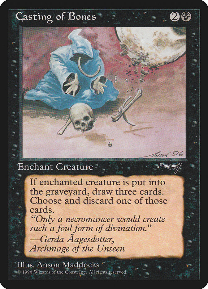 Casting of Bones (Skull on Ground) [Alliances]