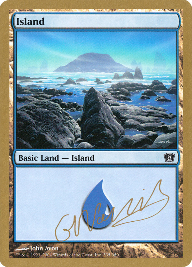 Island (gn335) (Gabriel Nassif) [World Championship Decks 2004]