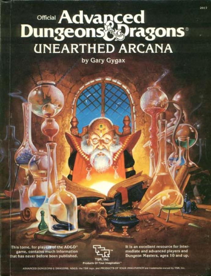 (Second Hand) AD&D Unearthed Arcana