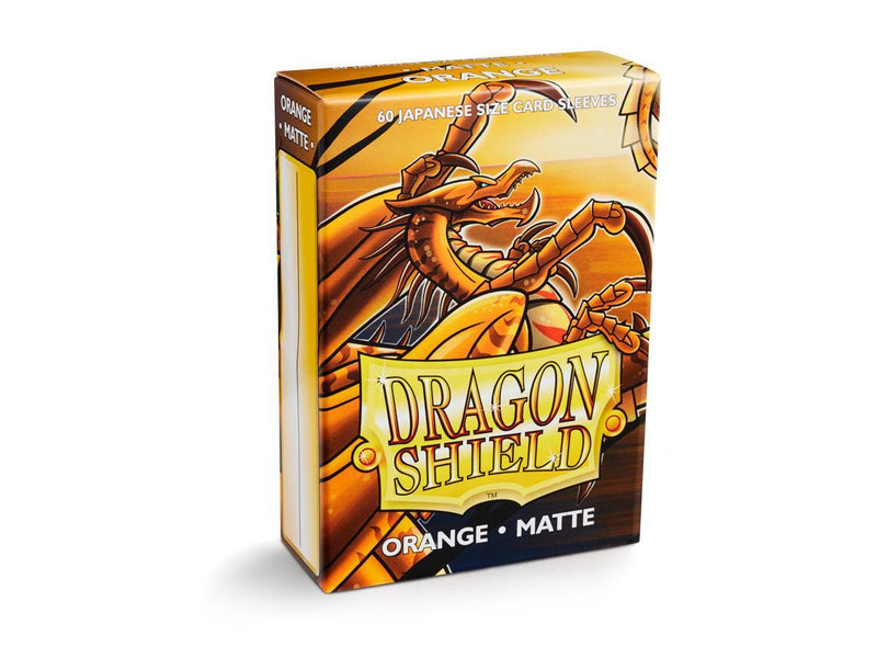 Dragon Shield Matte Sleeve - Orange ‘Kurang’ 60ct