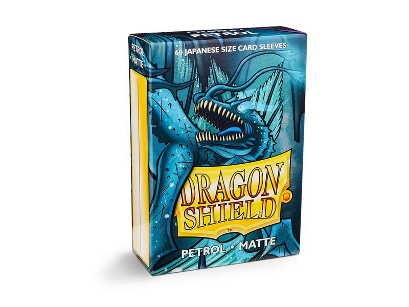 Dragon Shield Matte Sleeve - Petrol ‘Xi’ 60ct