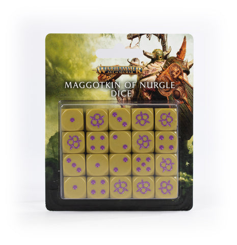 Age of Sigmar Maggotkin of Nurgle Dice