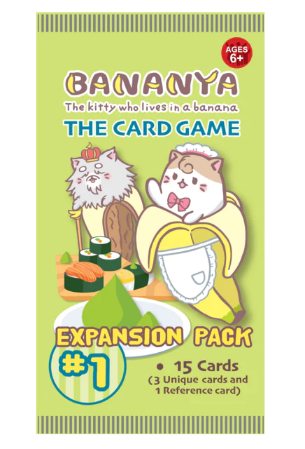 Bananya The Card Game expansion packs