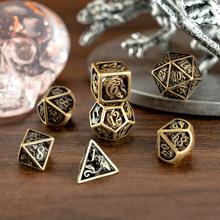 Ancient Bronze Hollow Dragon Cage Dice