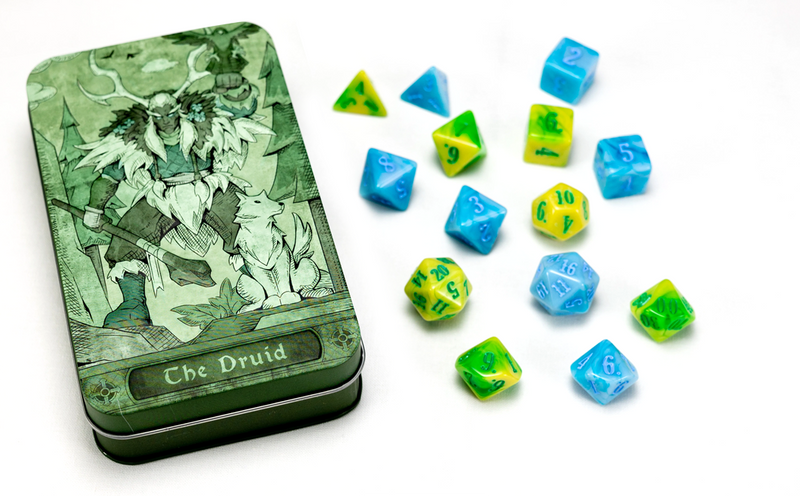 Beadle and Grimm's RPG Class Dice Sets