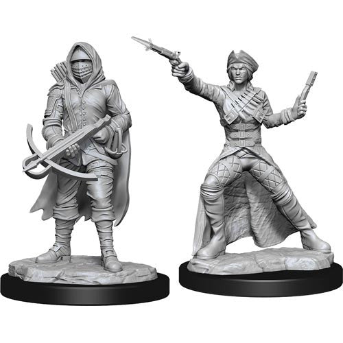 D&D Mini's: Bounty Hunter & Outlaw