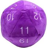 D20 Plush- Purple