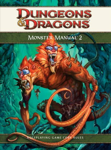 Monster Manual 2: A 4th Edition D&D Core Rulebook (Used)
