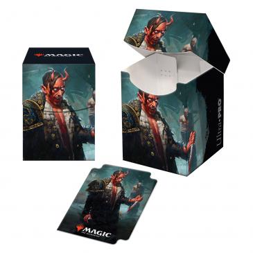Deckbox: Pro 100+ MTG Kaldheim- Tibalt, Cosmic Imposter