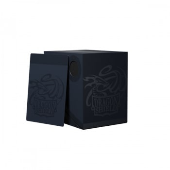 Dragon Shield Deck Box: Double Shell - Midnight Blue/Black