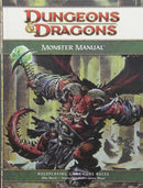 Monster Manual: A 4th Edition D&D Core Rulebook (Used)