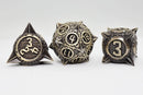 Metal RPG Dice Sets: Meteor Storm