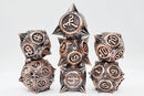 Metal RPG Dice Sets: Meteor Storm