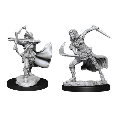 D&D Mini's: Female Air Genasi