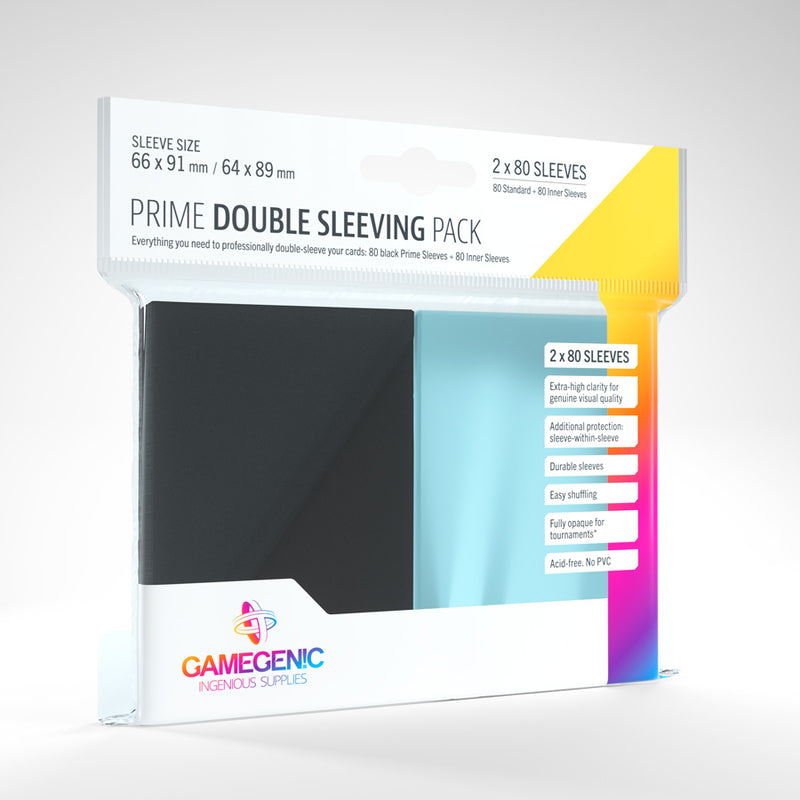 PRIME Double Sleeving Pack: Black