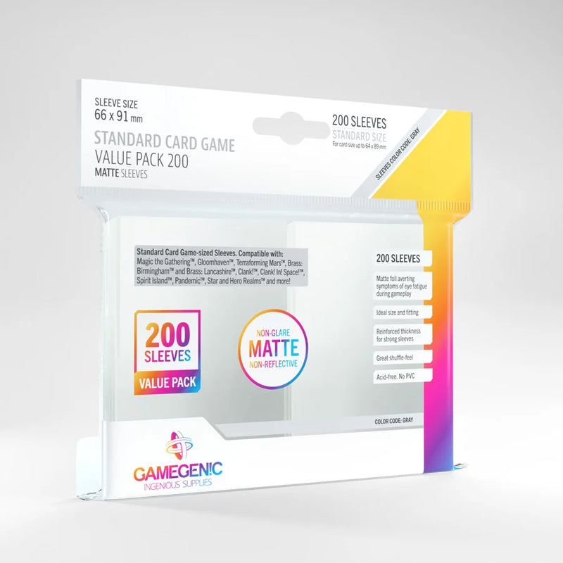 Value Pack Standard MATTE Sleeves