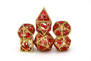 Hollow Metal Dragon Nest Dice Red