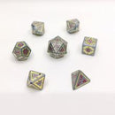 Antique Iron w/ Gold Two Tone Metal Dice