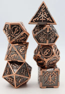 STEAMPUNK EMPRESS ROBES RPG METAL DICE SET
