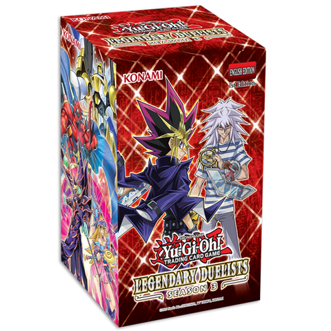 Yugioh Legendary Duelist Season 3 Box [1st Edition]