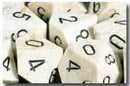Chessex: Polyhedral Marble™Dice sets
