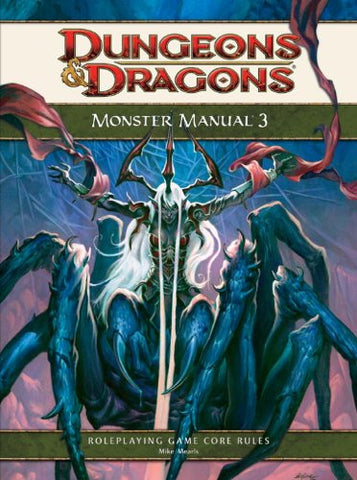 Monster Manual 3: A 4th Edition D&D Core Rulebook (Used)