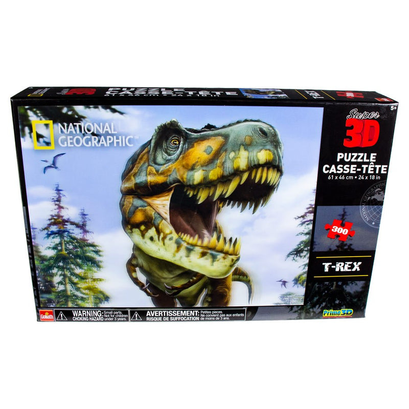 Nat Geo Kids: T-Rex 300pc Puzzle
