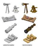 WizKids Deep Cuts Unpainted Miniatures: Navigator's Pack