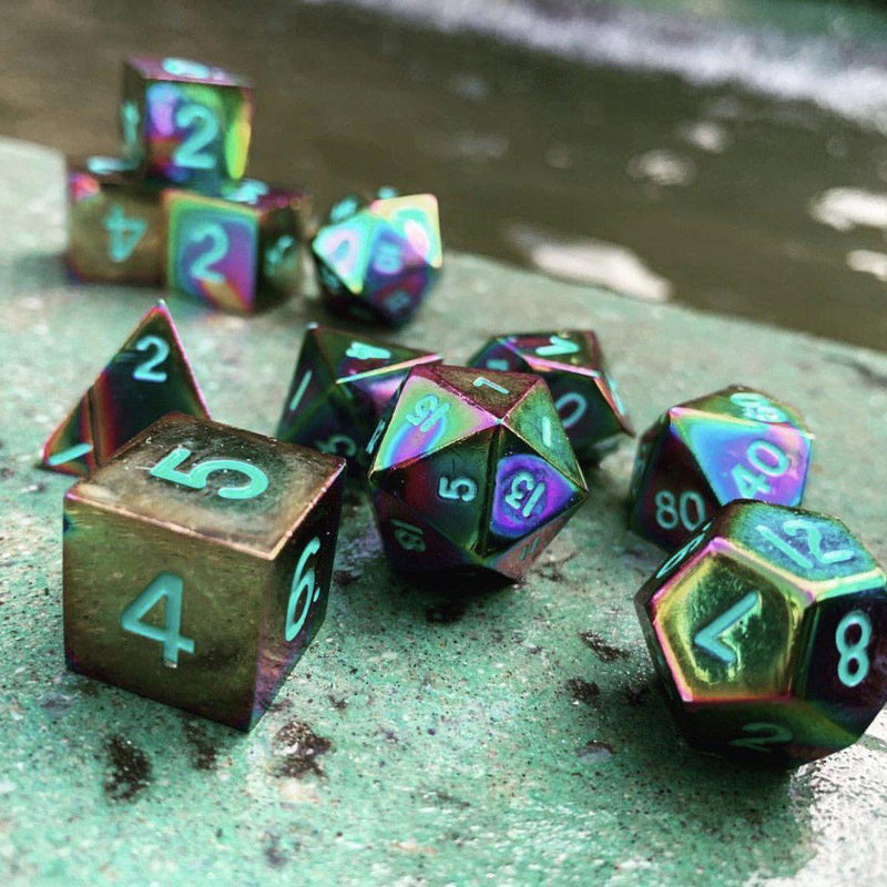 Norse Foundry 11 Piece Metal Dice