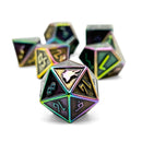 Norse Foundry  Norse Themed Metal Dice - 7 Piece