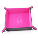 Die Hard dice Table Armor Folding Dice Tray- Pink Velvet