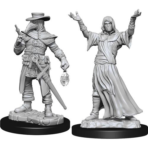 D&D Mini's: Plague Doctor & Cultist