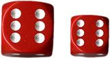 Chessex: Opaque 36D6 Dice Set - 12mm