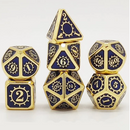 Solid Metal Gear Dice Set