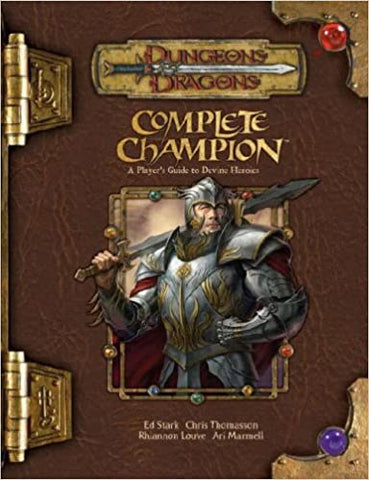 USED 3.5 Complete Champion: A Player's Guide to Divine Heroes