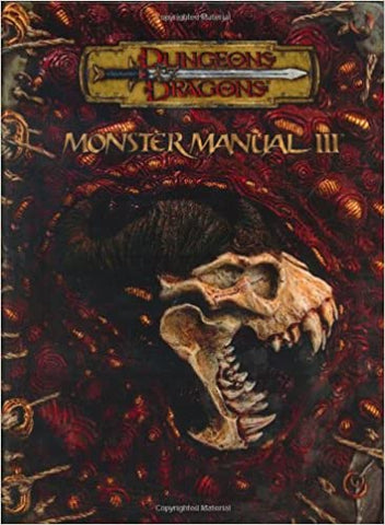 USED 3.5 Monster Manual III