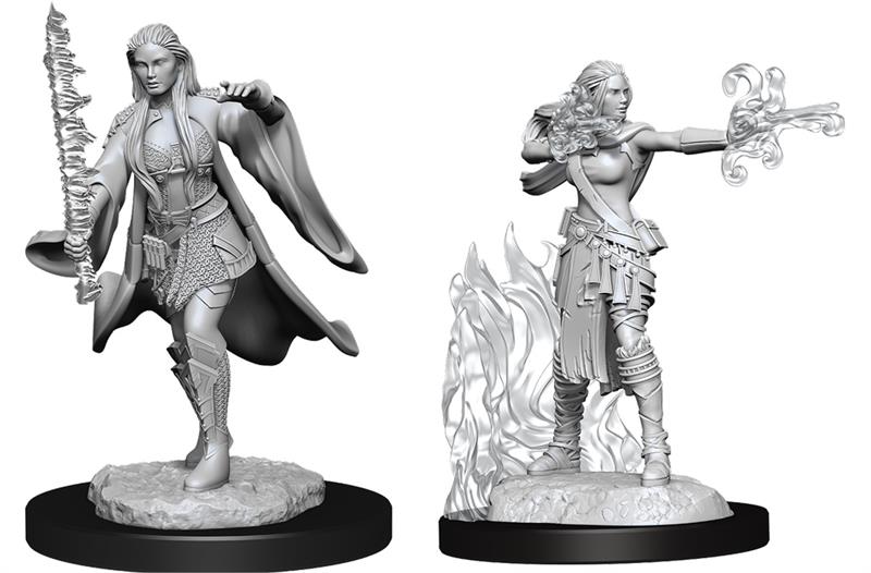 D&D Nolzur's Marvelous Miniatures: Multiclass Warlock & Sorcerer (Female)