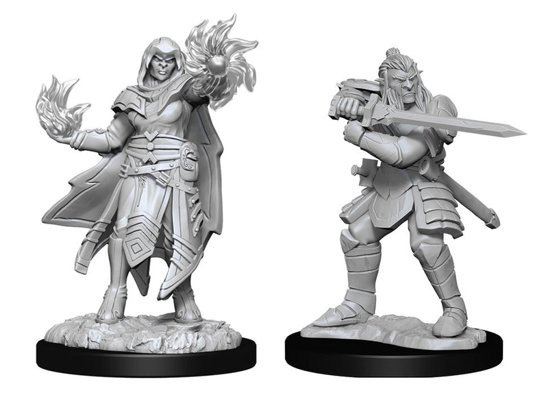 D&D Nolzur's Wave 15: Hobgoblin Fighter Male & Wizard Female