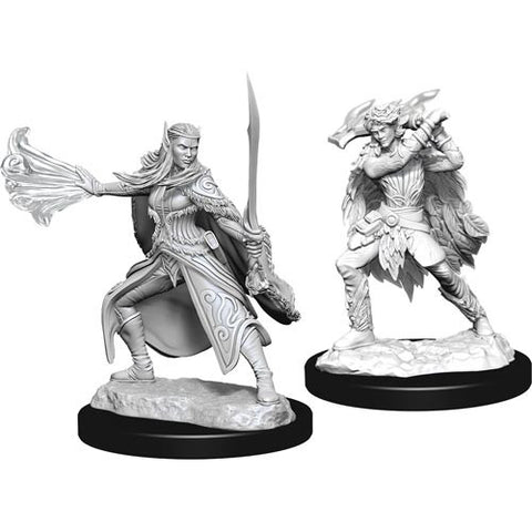 D&D Mini's: Winter Eladrin & Spring Eladrin